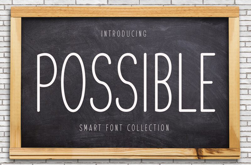 Possible 字体
