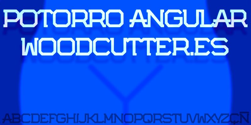 Potorro Angular Czcionka