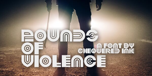 Pounds of Violence Druh písma