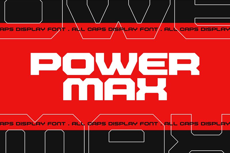 Powermax Czcionka