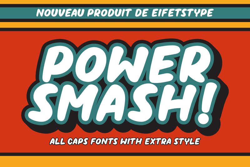 Power Smash Carattere