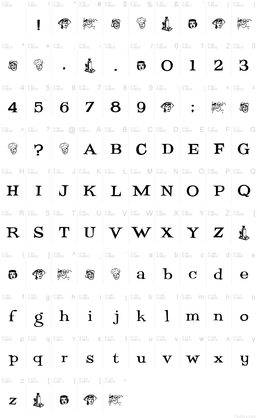 Potrzebie font | Fonts2u.com