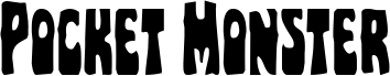 Pocket Monster Condensed