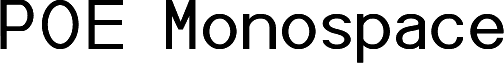 POE Monospace