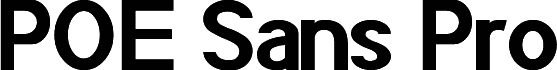 POE Sans Pro Bold