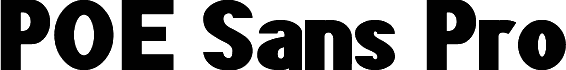 POE Sans Pro Heavy