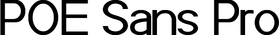 POE Sans Pro