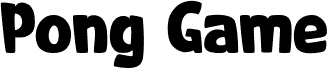 Pong-Game
