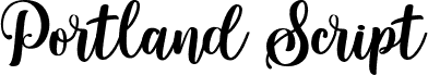 Portland Script