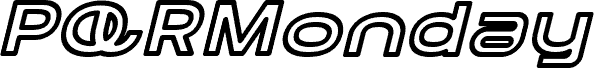 Podgląd czcionki PQRMonday Italic