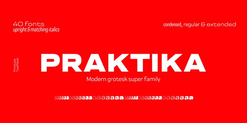 Praktika Light Font | Fonts2u.com