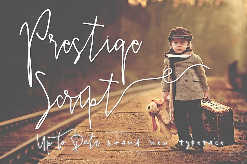 PrestigeScript Schriftart