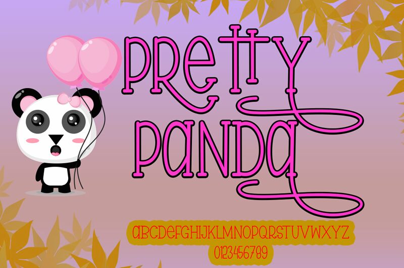 Pretty Panda Carattere