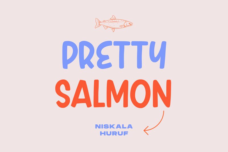 Pretty Salmon Czcionka