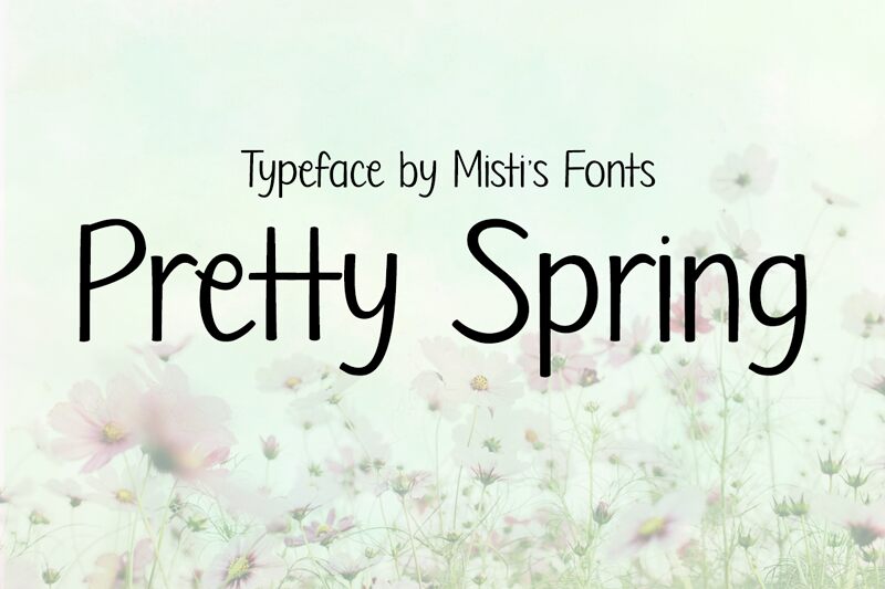 Pretty Spring Schriftart