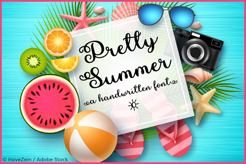 Pretty Summer Schriftart