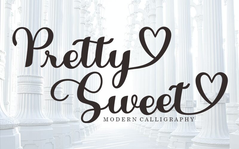 Pretty Sweet Schriftart