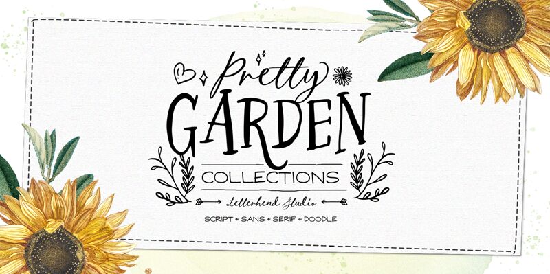 Pretty Garden Serif Carattere