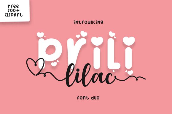 Prili Display Czcionka