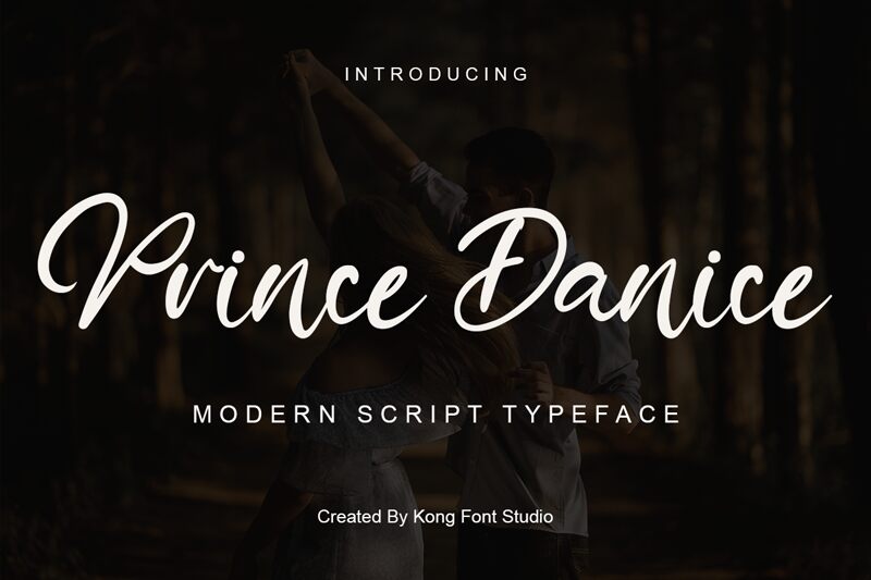 Prince Danice Schriftart