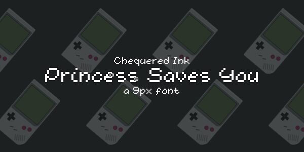 Princess Saves You Czcionka
