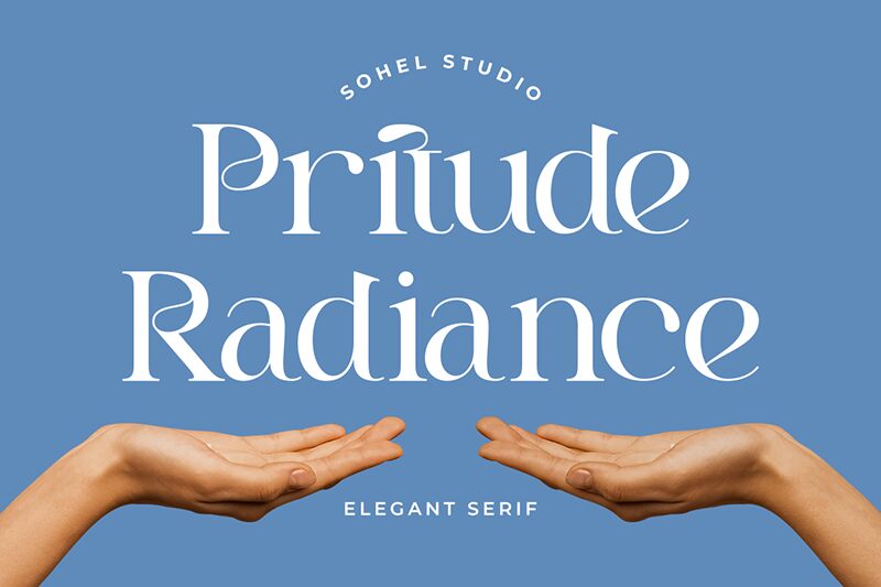 Pritude Radiance Schriftart