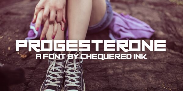 Progesterone Czcionka
