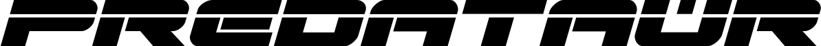 Predataur Laser Italic