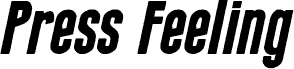 Press Feeling Bold Italic