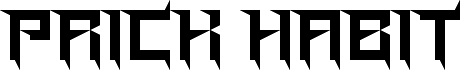 Prick Habit Regular