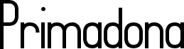 Primadona Bold