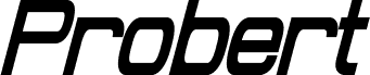 Probert Condensed Bold Italic