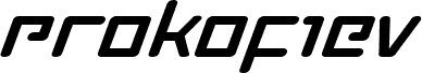 Prokofiev Expanded Italic