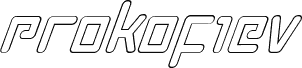 Prokofiev Outline Italic