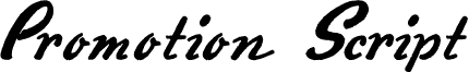 Promotion Script