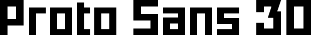 ProtoSans30
