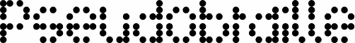 Pseudobraille Regular