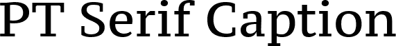 PT Serif Caption