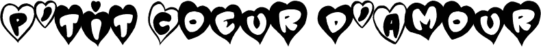 P'tit Coeur d'Amour