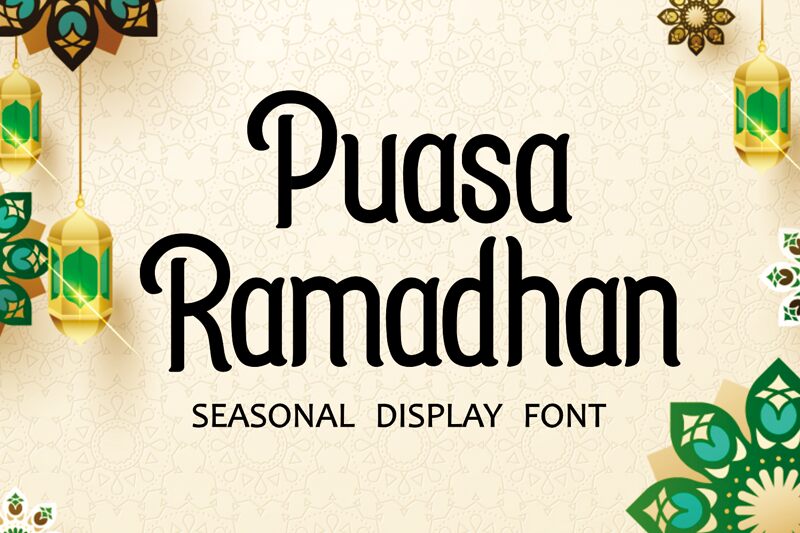 Puasa Ramadhan Czcionka