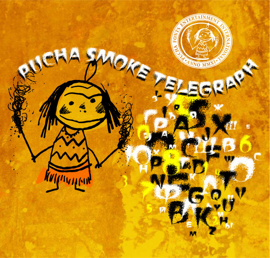PUCHA SMOKE TELEGRAPH3 Schriftart