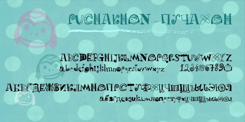Puchakhon_Light_07 Schriftart