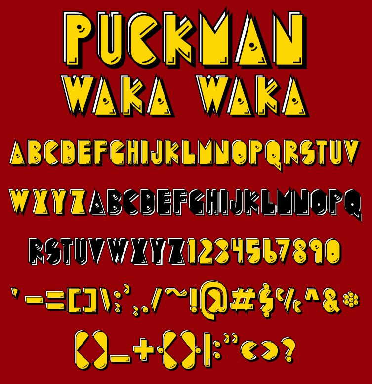 PuckMan Carattere