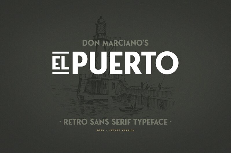 Puerto Schriftart