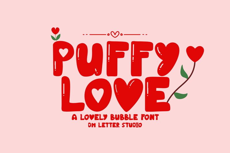 Puffy Love 字体