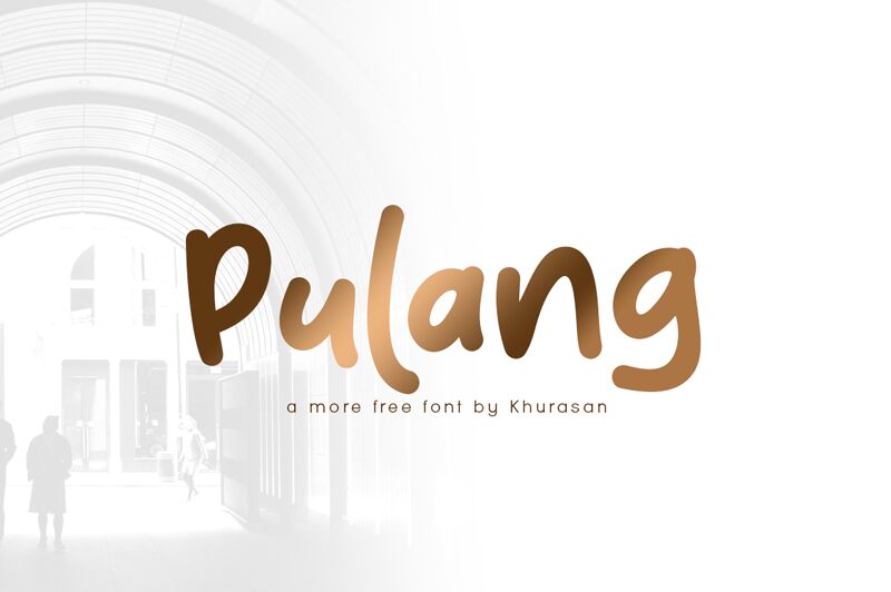 Pulang Schriftart