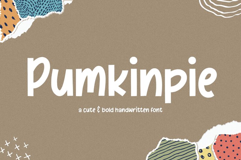 Pumkinpie Шрифт