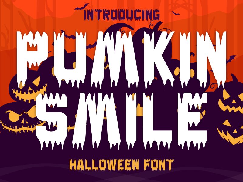 Pumpkin Smile Schriftart