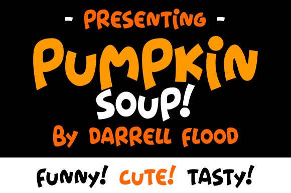 Pumpkin Soup Шрифт