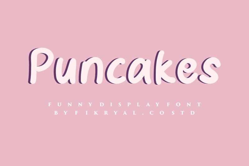 Puncakes Czcionka